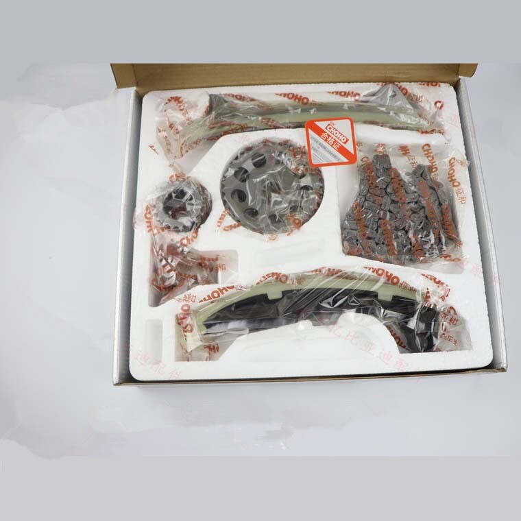 Timing chain repair kit for BYD F0 371Q engine Timing chain+Tensioner+timing wheel+Timing rail