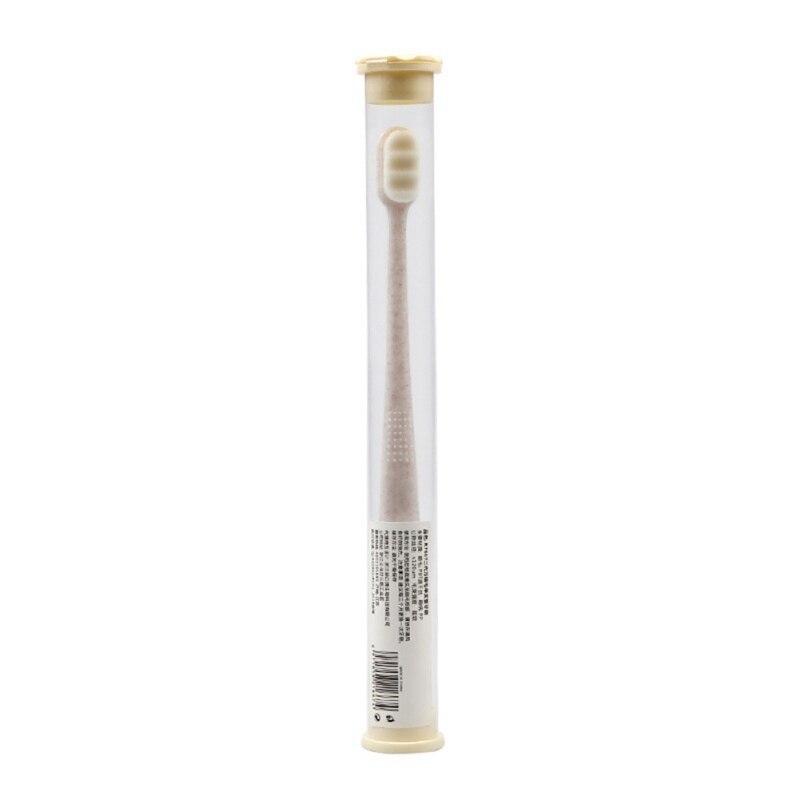 Lovely Baby Soft-bristled Silicone Toothbrushes Teeth Cute Training Toothbrushes Baby Dental Care ToothBrush BPA Free: Beige
