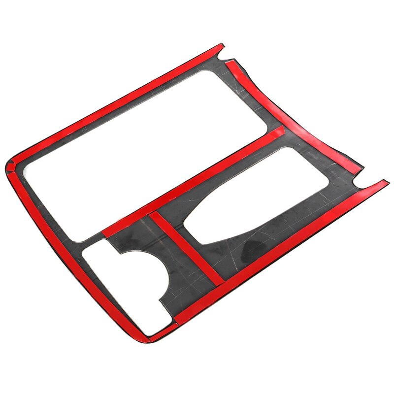 Voor Mercedes Benz W204 W212 C Klasse E Klasse Coupe Rhd Carbon Fibre Interieur Water Bekerhouder Cover Sticker Panel frame