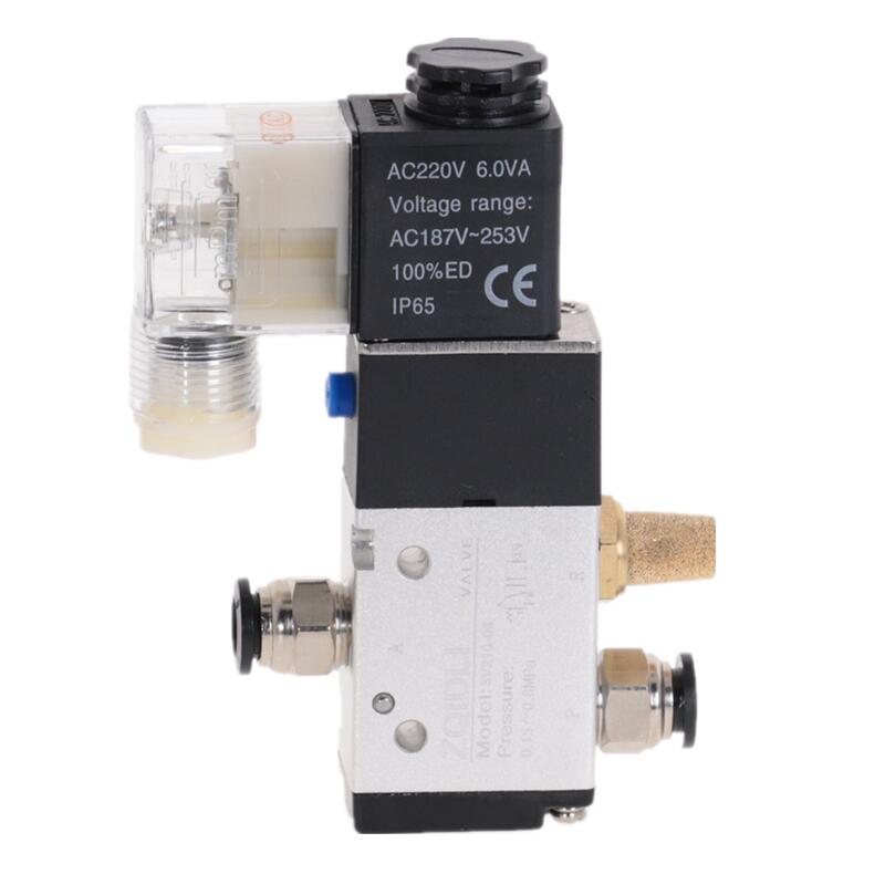 Pneumatic Solenoid Valve 3 Way 2 Position Air Directional Control 3V210-08 DC12V DC24V AC110V AC220V
