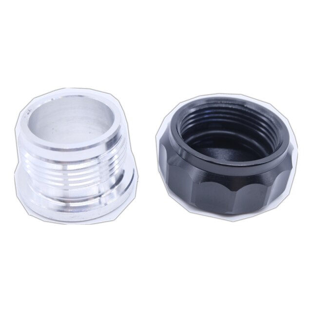 Universal OD 1" ,2" ,2.5" Aluminum Weld Bung And Cap Fuel Surge Tank Cap Oil Water Tank &amp; Radiator &amp; Coolant Reservoir Caps: 1 inch