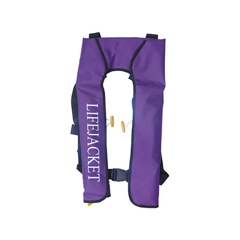 Automatic Inflatable Life Jacket Swiming Fishing Life Vest Water Sports Children Adult Life Vest for Surf Drifting: Purple