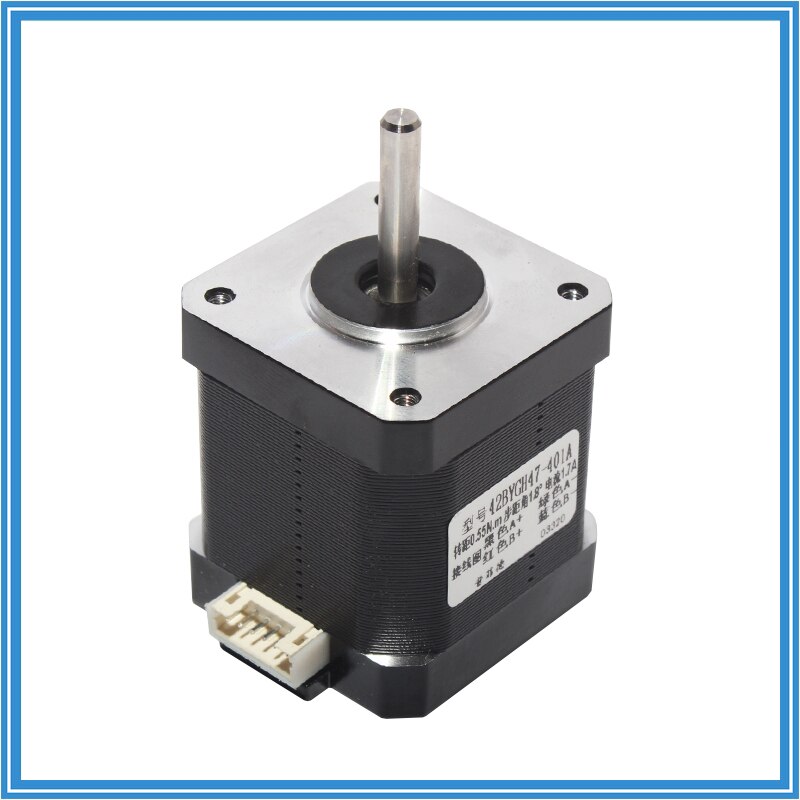 42BYGH48 Nema 17 1 Pcs 4-Lood Stappenmotor Lengte 48 Mm 1.5A 0.55N. M 42 Motor Nema17 Stepper Voor Diy 3D Printer Cnc Xyz