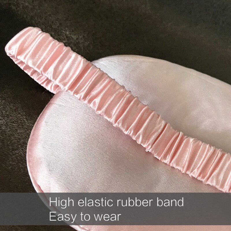 Momme-mascarilla de seda antifaz para dormir 19, cubierta parche del ojo, para los ojos, insomnio, cuidado del sueño, gafas de luz Escudo de