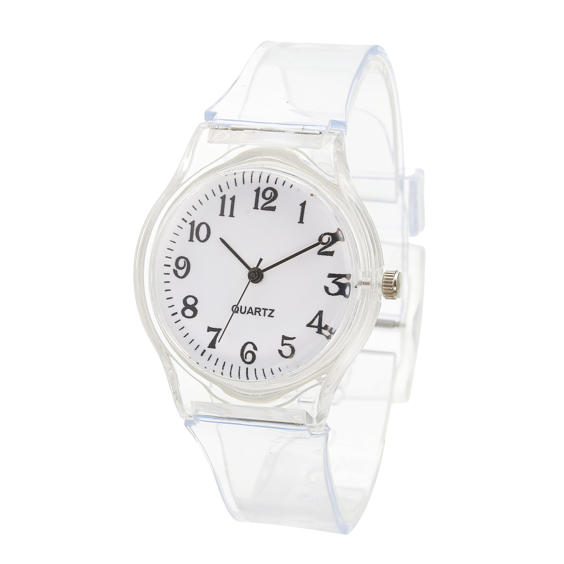 Horloges Numbers Transparante Rubber Transparant Clear Goedkope Rubber Horloges