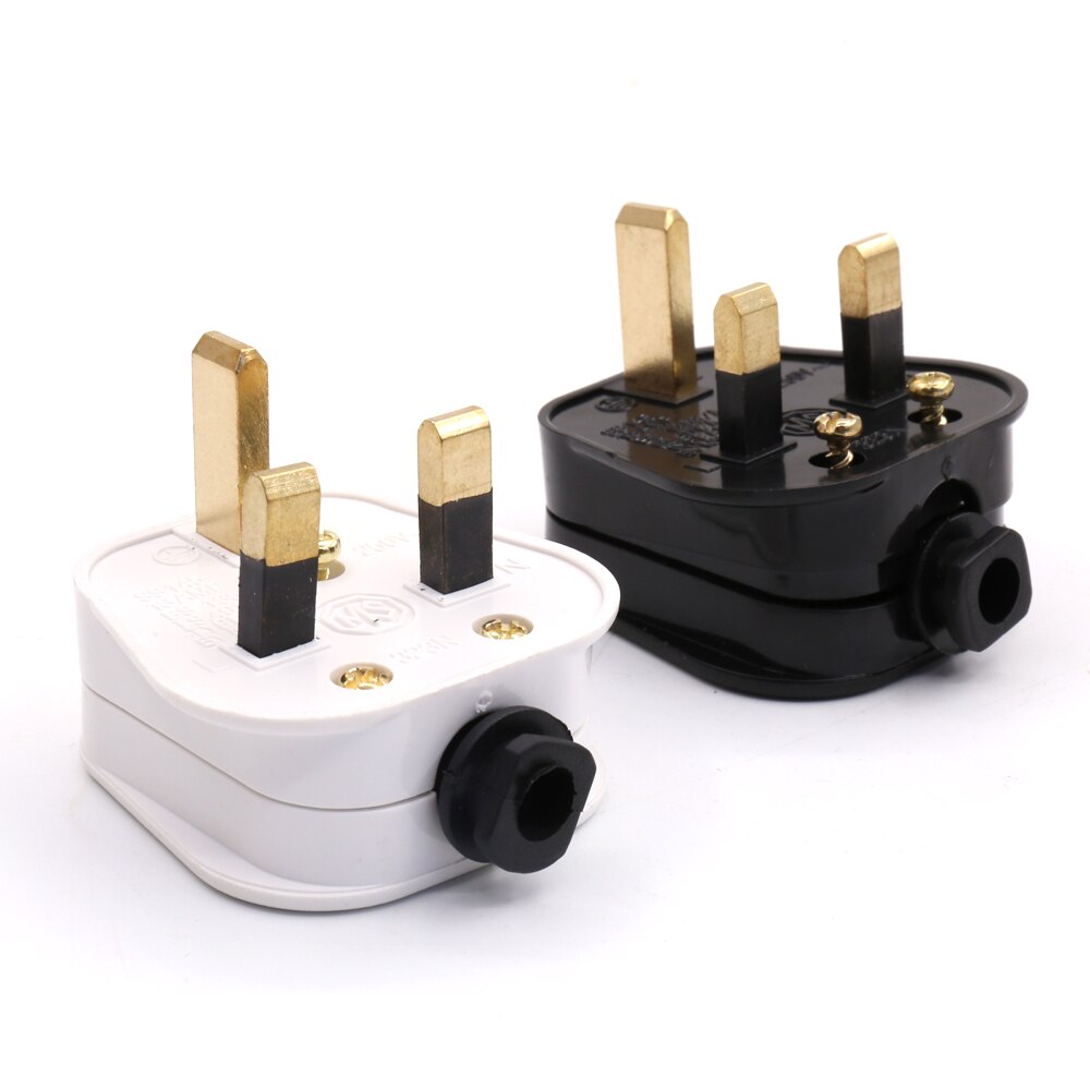 Een Stukken Hi-End Uk Ac Power Kabel Power Plug Connector Uk 3 Pin Schakelaar 250V 13A Ac power Plug