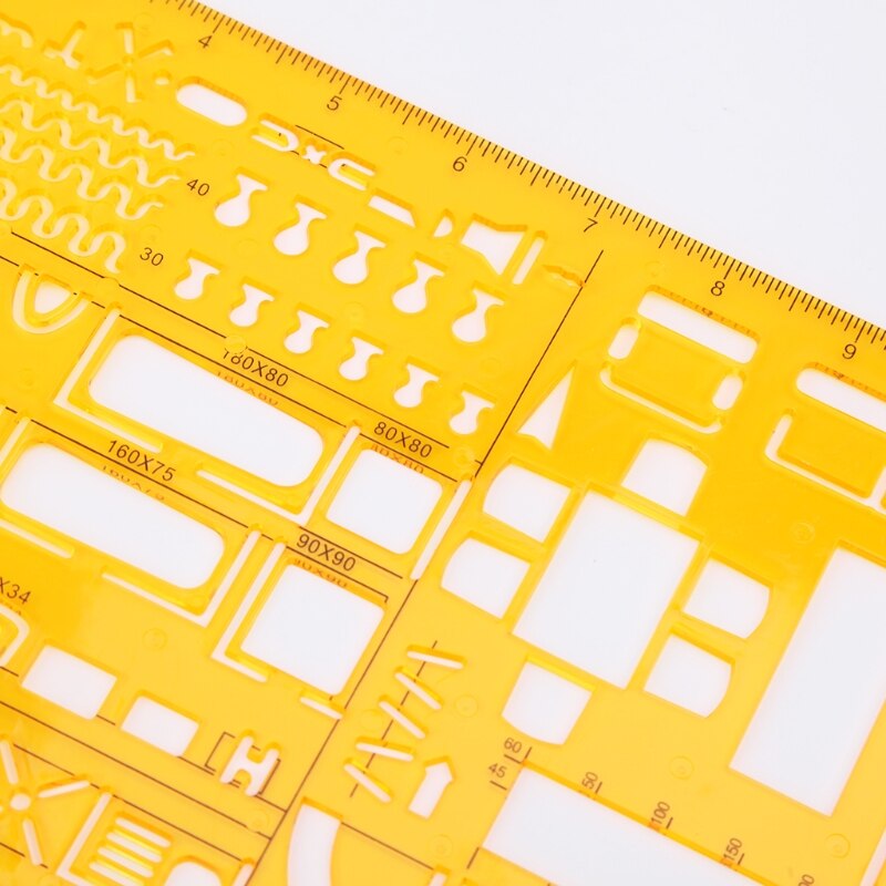 1:50 Tailor Scale Math Architecture Engineer Ruler Drawing Drafting Template