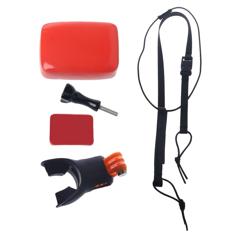 Kit Support Bouche Et Pantalon Pour GoPro Et Caméras D'action - Compatible GoPro 6/5/4/3+, SJ4000, VP409