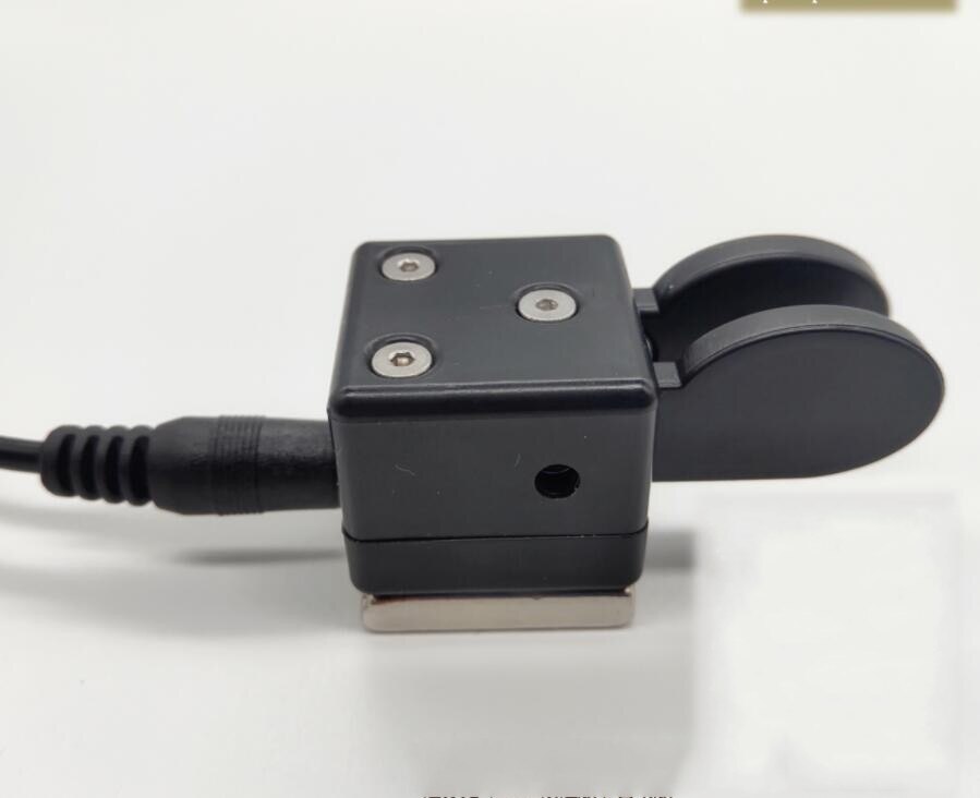 Qu -2020a mini dobbelt paddle nøgle morse nøgle cw nøgle automatisk base magnetisk adsorption til kortbølge radio