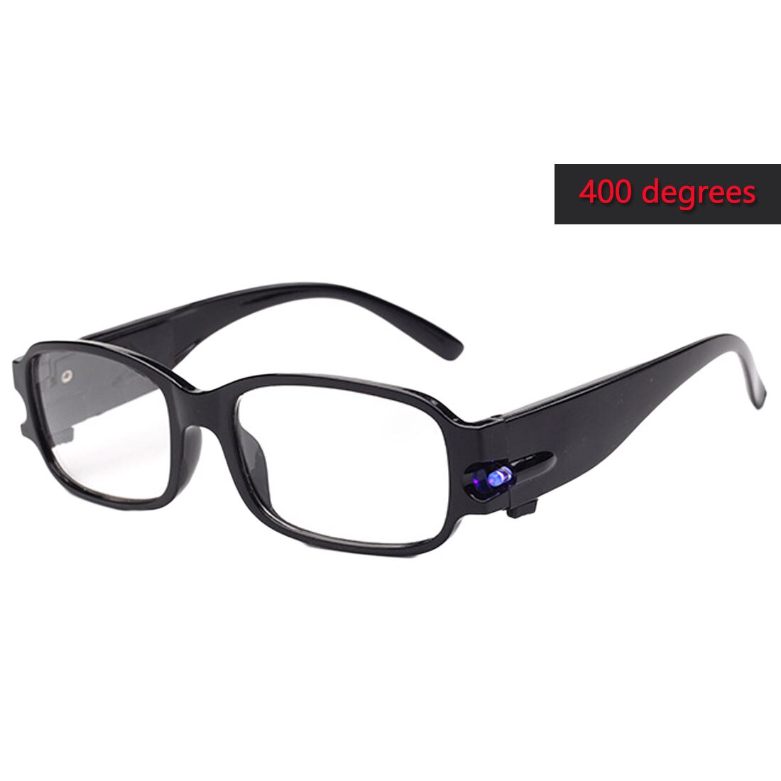 Bärbar förstoringsglas 100/350/400 -graders synglasögon förstoringsglasögon läsglasögon för äldre: 400 grader