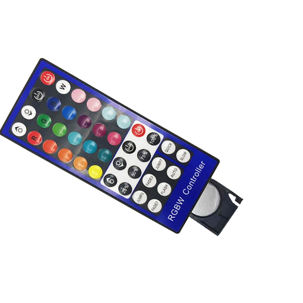 Led Controller 40 Toetsen LED IR RGBW Controler LED Verlichting Controller IR Remote Dimmer DC 12V 24V 20 kleuren