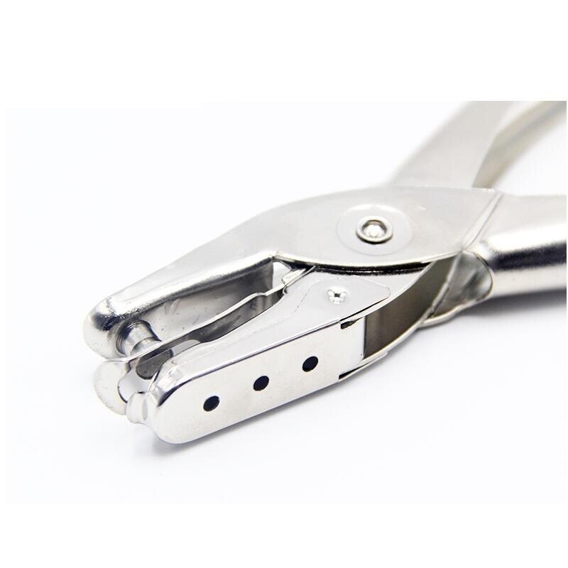 1/8 Inch Hole Punch Simple Manual Hand Punch; 6 Sheet Punch Capacity School Stationery No.97C3