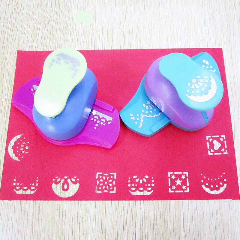 Appareil de gaufrage, Machine de bricolage, découpeur de papier pour Scrapbooking, bordure de Photo, artisanat décoratif, poinçon de trou de fleur fait à la main