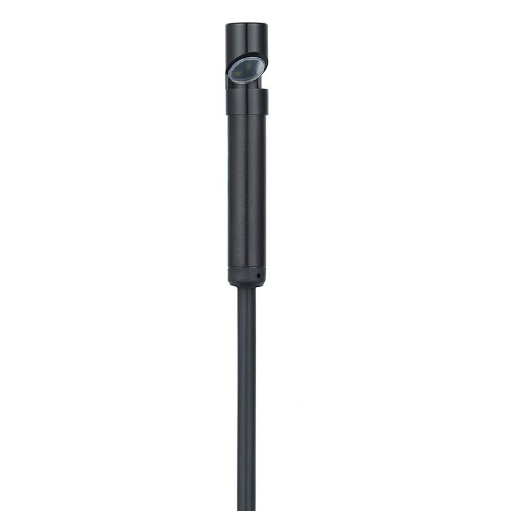 Waterproof 720P 1M 7mm Lens USB Cable Mini Rigid Inspection Camera Snake Tube Endoscope Borescope With 6 LED For Android Phone