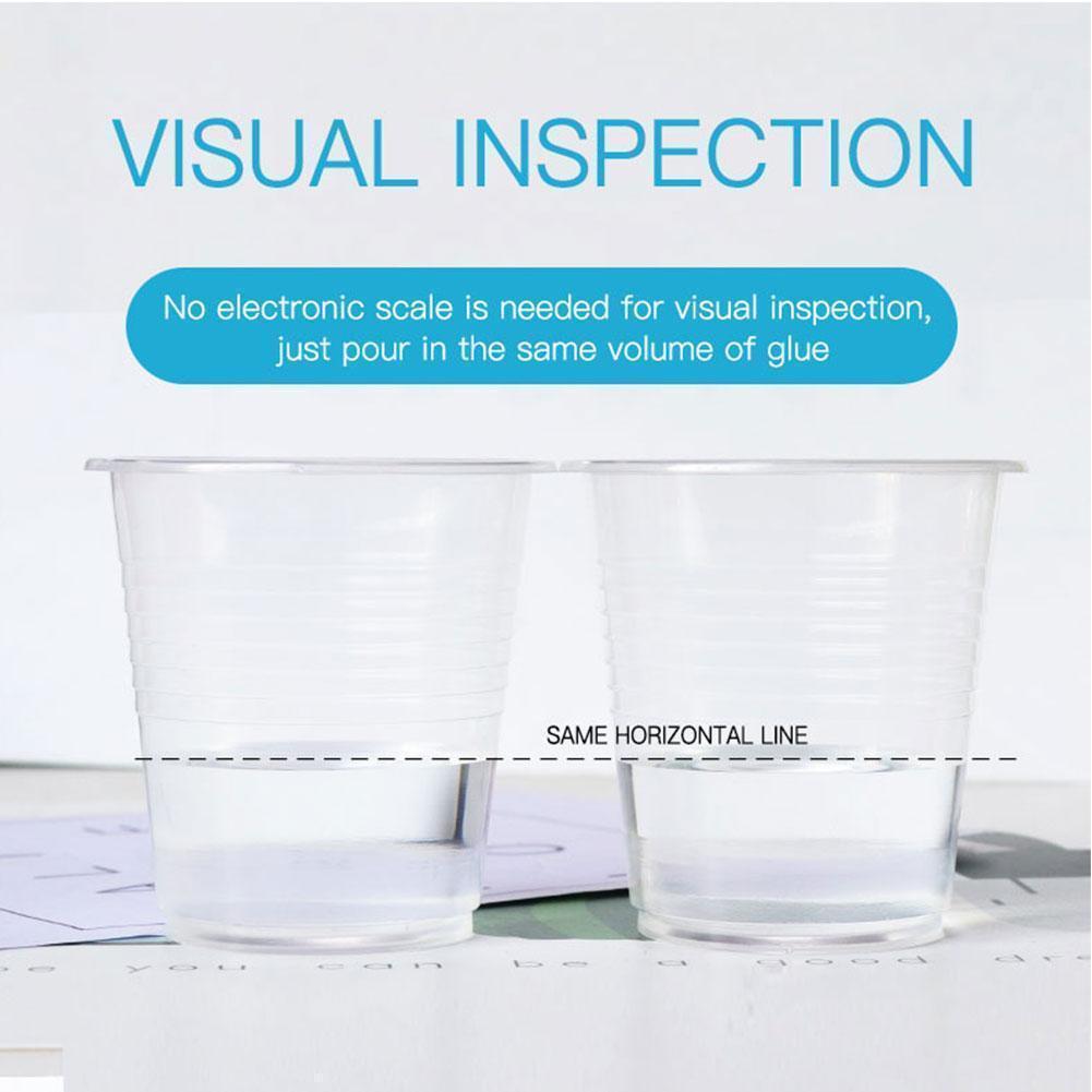 Epoxy Resin Kit Crystal Clear Hardener Kit Easy Mix DIY Supplies For Art Casting Resin Jewelry Projects