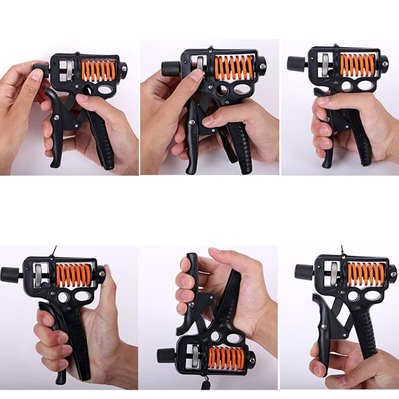Adjustable Countable Heavy Grip Strength Trainer Fitness Hand Exerciser Grip Wrist Training Increase Strength Musicians Athlete