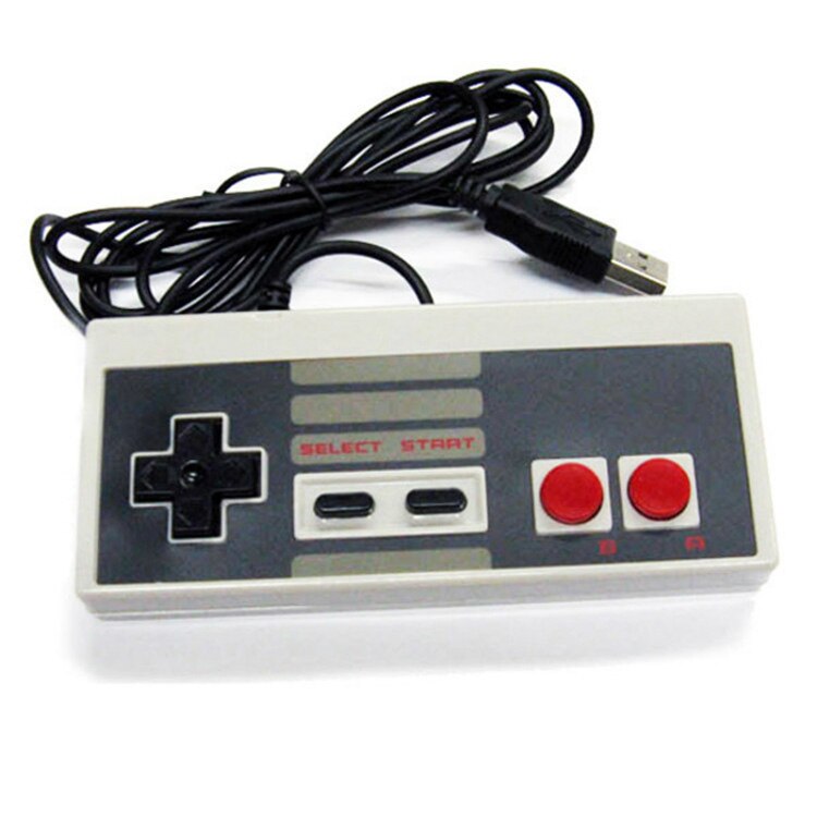 Voor Nintendo Nes Joystick Voor Nes Retro Pc Usb Controller Classic Wired Handvat Controller Pc/Usb/Nes Computer spel Handvat: Default Title