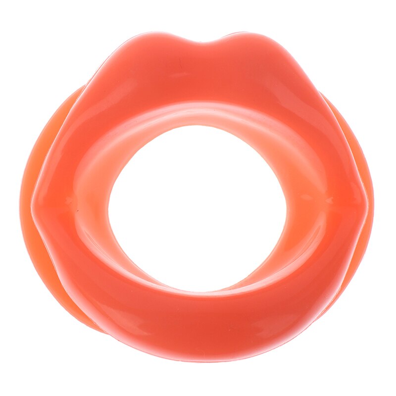Masajeador facial de goma de silicona, herramienta de masaje bucal, Tensor muscular, ejercitador de labios, entrenador, antiarrugas, Barbilla,: Rose Gold