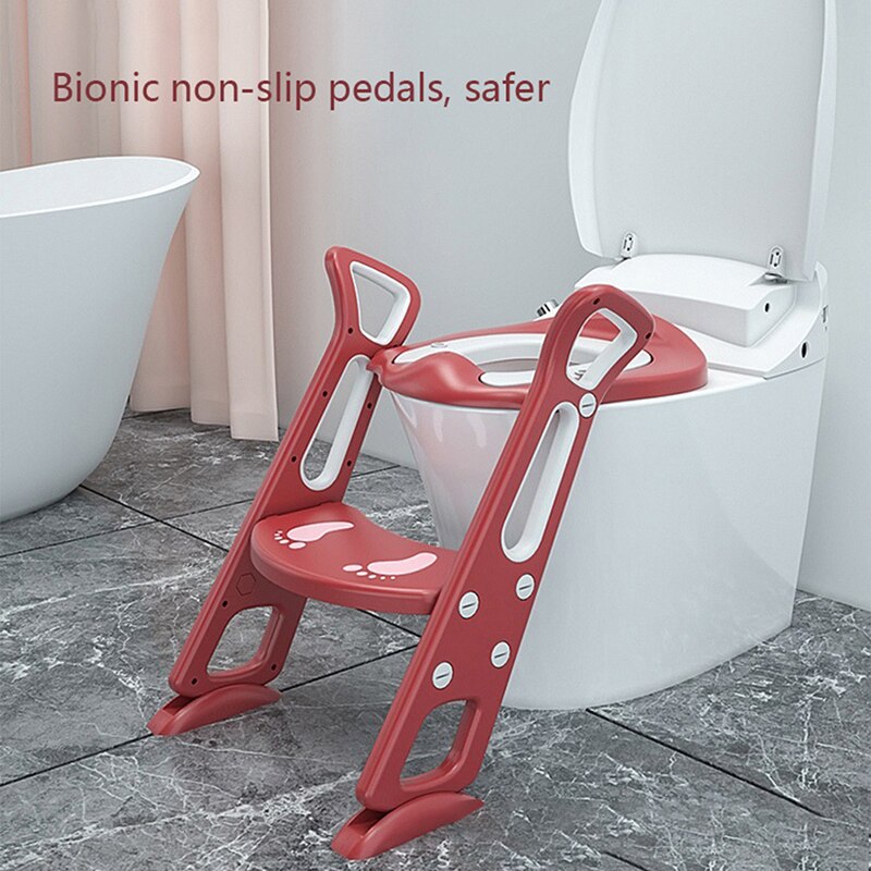 Comfort Baby Potty Training Ladder Potty Infant Kid Children Folding Safety Child Seats Urinal Toilet Trainer Folding Seat Pot