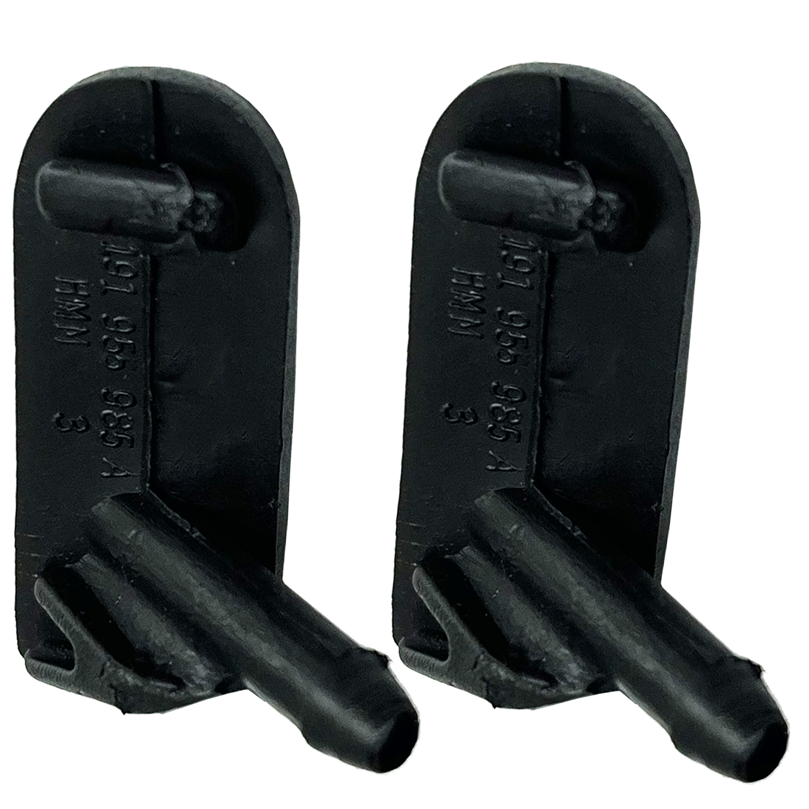 2x Front Windscreen Washer Jets Nozzle Water Sprayer For VW T4 Transporter Polo Jetta Golf Passat Golf MK2 MK3 OE# 191955985A