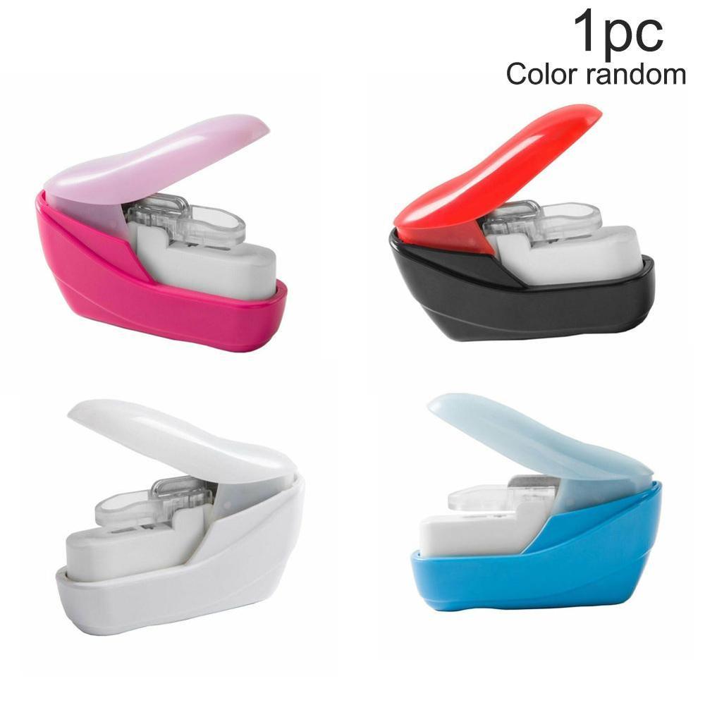 No Nails Stapling Machine Mini Cute Book Stapler No Stapleless Stapler Staples Paper Staple required Without Stapler Stapli P9D7: Default Title