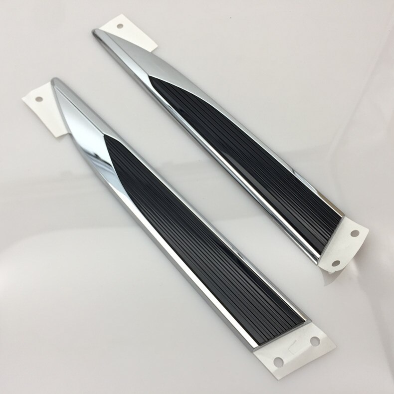 For VW POLO Car Original Side Wing Fender Door Emblem Badge Sticker Trim Styling 2pcs/kit: Default Title