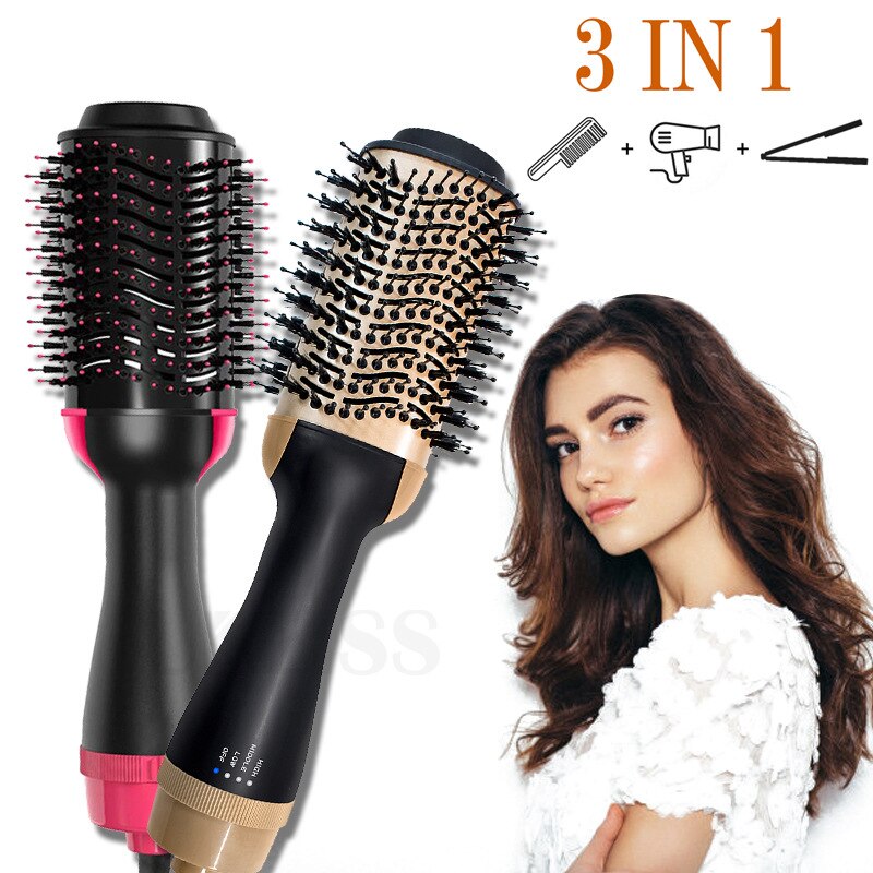 Multifunctional Styling Comb Air Comb Hair Straightener Hair Dryer Curler Hair Straightener Hair Dryer Straight Hair Comb