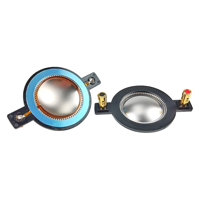 GHXAMP 34.4mm Speaker TREBLE Spreekspoel Titanium Film Tweeter Ring Voice Membraan Luidspreker Accessoires DIY 8OHM 2PCS