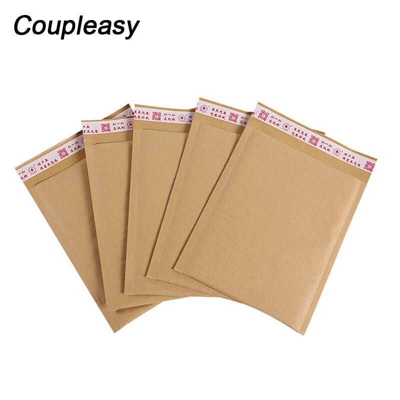 50Pcs/Lot Kraft Paper Bubble Envelope Self Seal Packaging Bags Shockproof Padded Envelopes Thicken Bubble Mailer 7 Sizes
