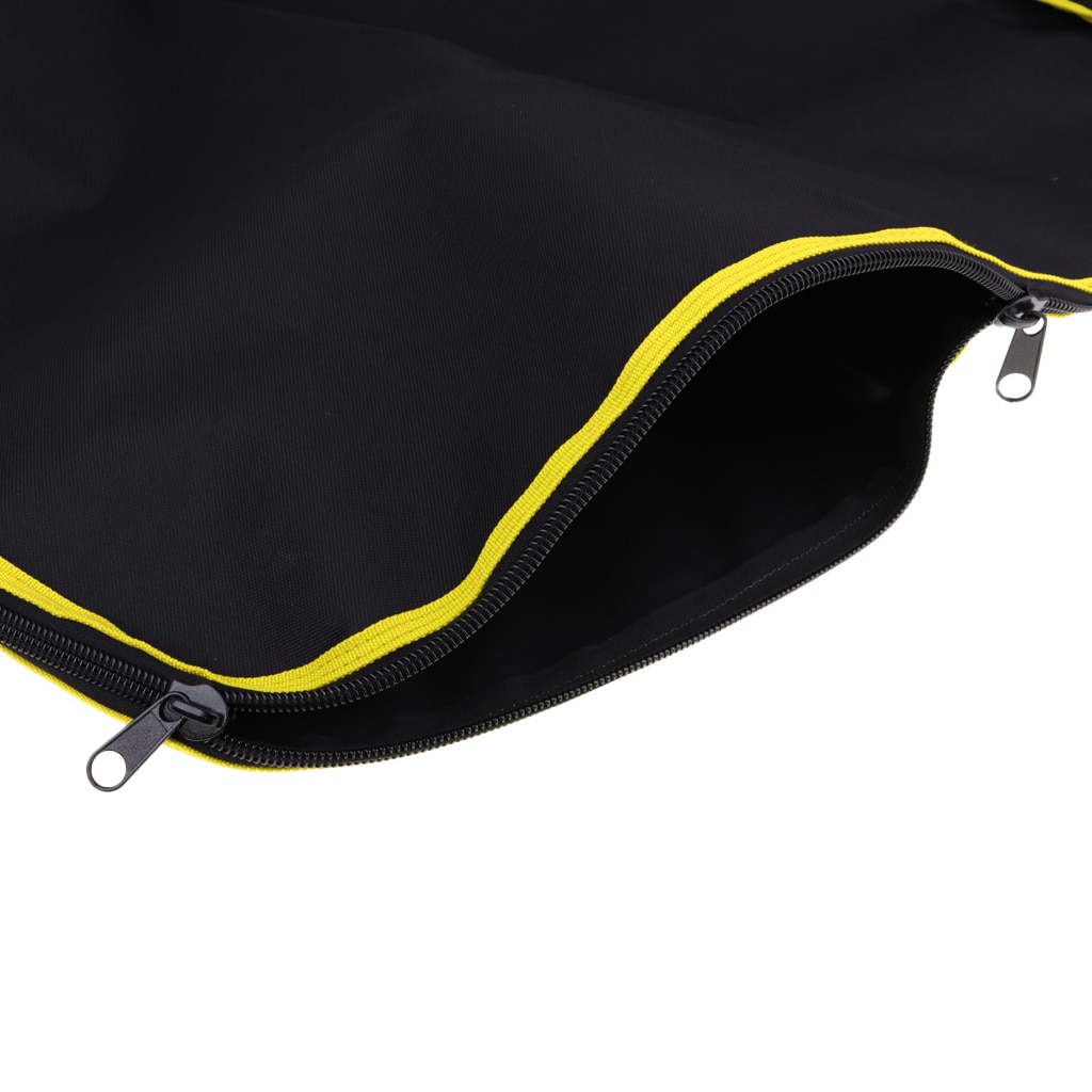 600d polyester deluxe 49- tommers surf bodyboard deksel bæreveske med glidelås foran lomme surfing tilbehør utstyr