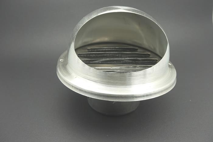 60mm Ducting Dia 304 Grade Stainless Steel Air Vent Outlet Grill Mesh Louver