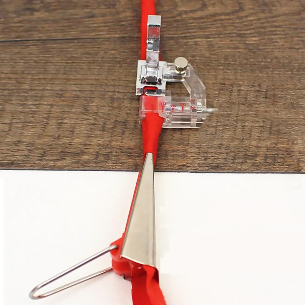 4 Size/set 6/12/18/25mm Fabric Bias Tape Maker Folder Kit DIY Sewing Quilting Binding Tool Bias Tape Maker Machine