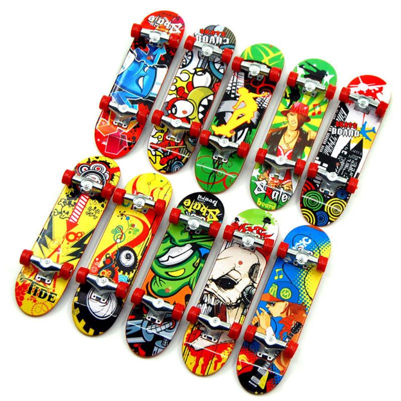 10 stk  / 2 stk fingerboard tech truck mini skateboards legeret stent fest favoriserer
