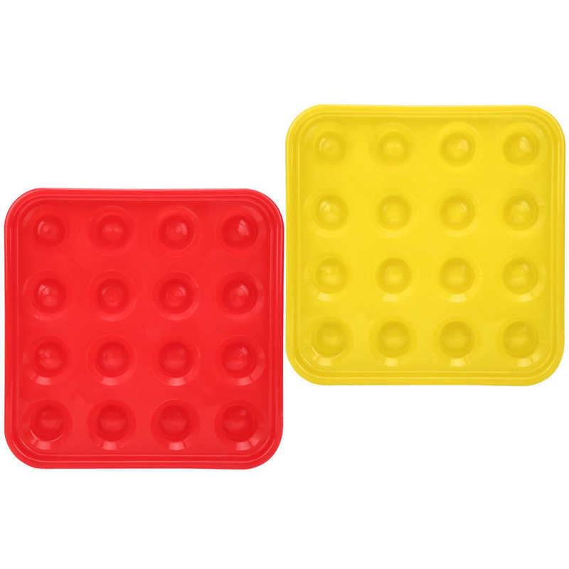 5 Kleuren Biljart Bal Lade 16 Gaten Opslag Houder Box Voor Snooker En Pool Zalen Biljart Accessoires