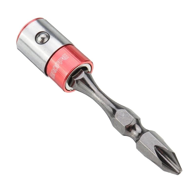 10 + 1 65Mm PH2 S2 Gelegeerd Staal Magnetische Dubbele Hoofd 1/4 "Shank Elektrische Schroevendraaier Bit Set Met sterke Magnetische Ring