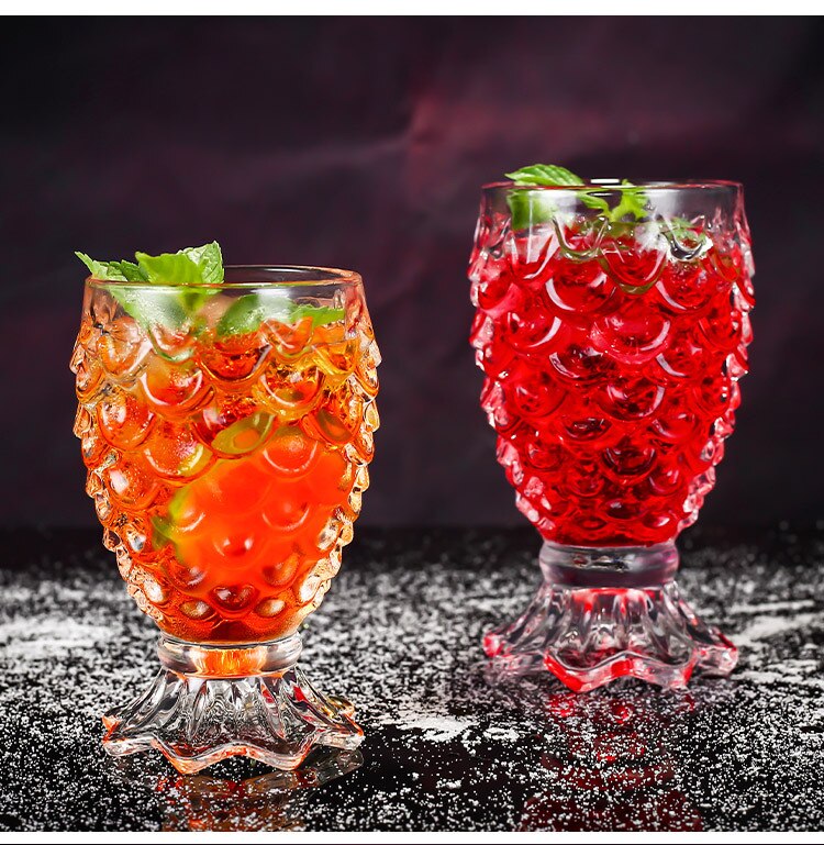 Sjöjungfru lättnad bägare sprit öl rödvinsglas fisk skala glas juice glas