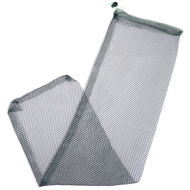 1 stk karpe pose fiske keeper net nødsituation karpe fiskeri afkrogning måtte lille fiskegrej værktøj 75 cmx 20cm