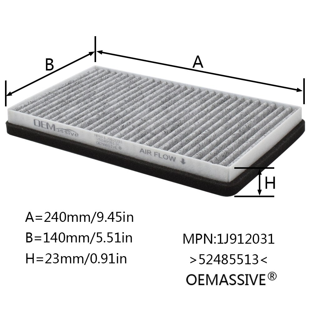 Cabin Air Filter For Chevrolet Avalanche Silverado... Grandado