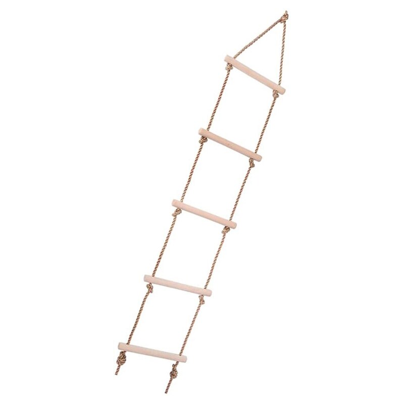 5.7ft touwladders voor kinderen en volwassenen, klimspel, grappig spel, speelgoed, schommelaccessoires, boomhut, speeltuin, speelset