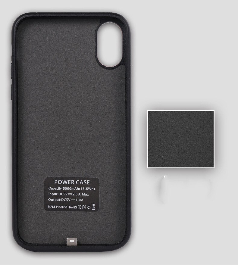 shockproof Battery Case For iPhone Xs Max Backup Power Bank Charging Cases For iPhone XR X XS Battery Charger Case Stand Cover