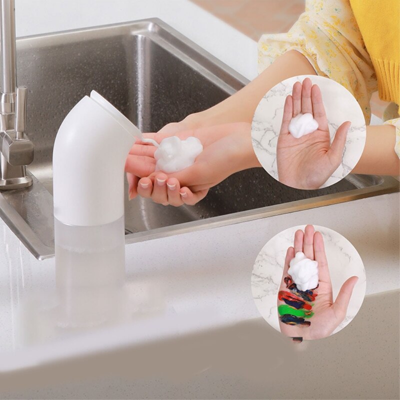 Intelligent Automatic Liquid Soap Dispenser Induction Contactless Smart Sensor Foaming Hand Washing Device for Kitchen Bathroom