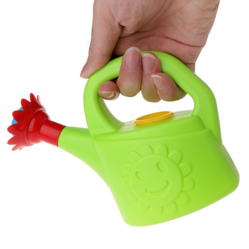 Cute cartoon house garden watering can spray bottle sprinkler children beach bath toy