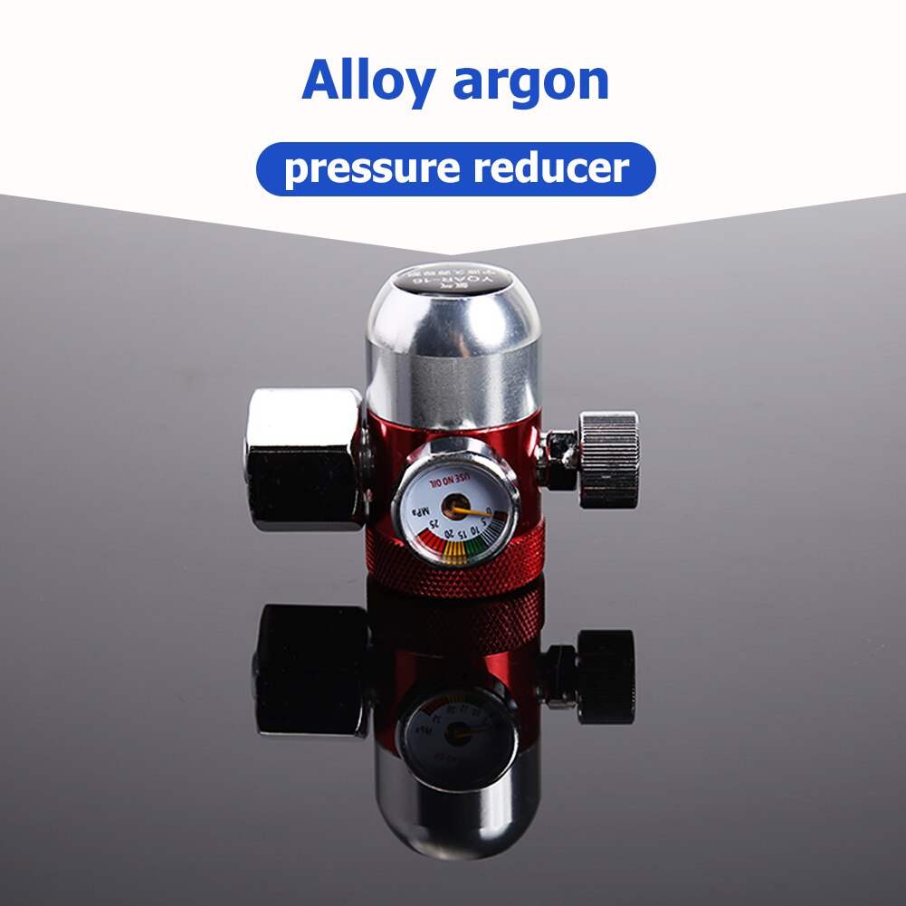 Argon Gas Reducer Luchtstroom Regulator Gauge Meter Valpreventie Manometer Rvs Energiebesparende Manometer