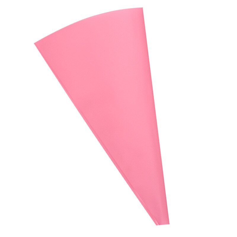 Sac à douille de beurre en EVA, avec une variété de couleurs et de tailles, cuisson en option, outils de bricolage, outils de décoration de gâteaux: 14-inch pink