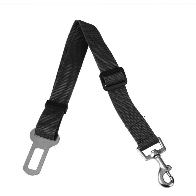 43-70cm justerbar hundesikkerhedssele bil køretøj selesele bly clip sikkerhedshåndtag auto trækkraft kæledyr hund forsyninger: 1