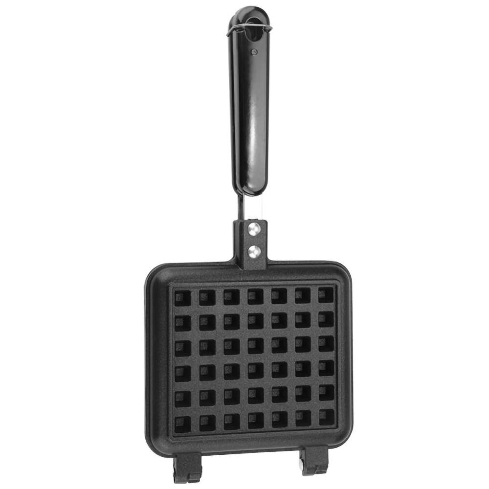 Household Waffle Bake Maker Kitchen Non-Stick Aluminum Alloy Waffle Maker Pan Mould Mold Press Plate Waffle Iron Baking Tools