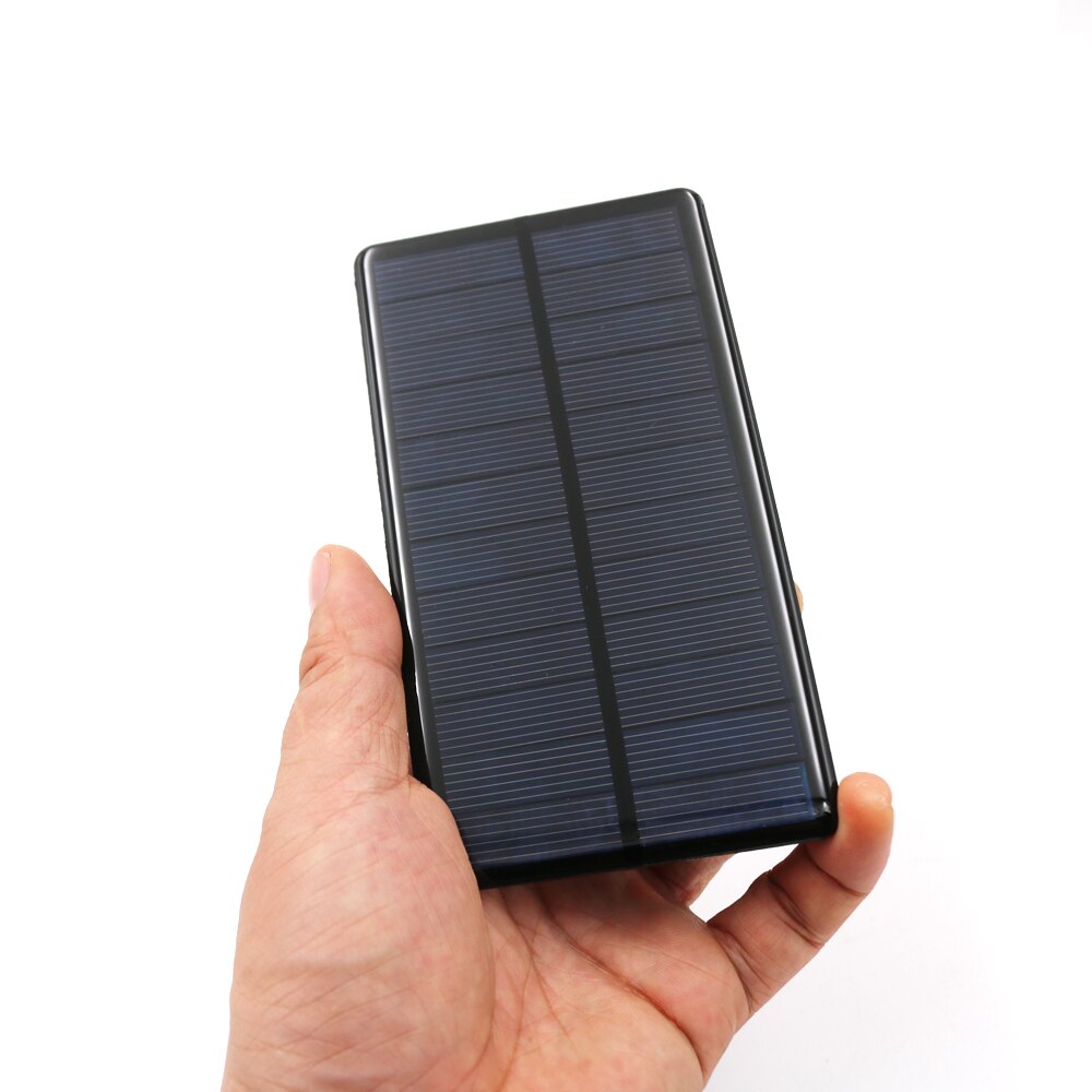 6v 210ma 1.26w solpaneler polykristallina solceller försörjer strömpanelmodul diy batteri för mobiltelefon leksaksladdare