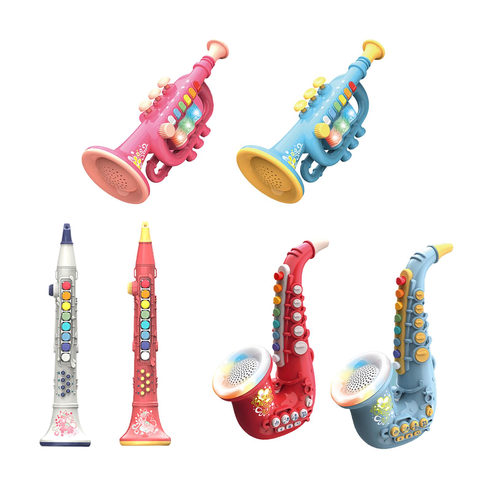 Instrument Speelgoed Usb Charge Kids Trompet Instrument Muzikaal Speelgoed Saxofoon Educatief Speelgoed Voor Verjaardag Peuter Beginners Kids