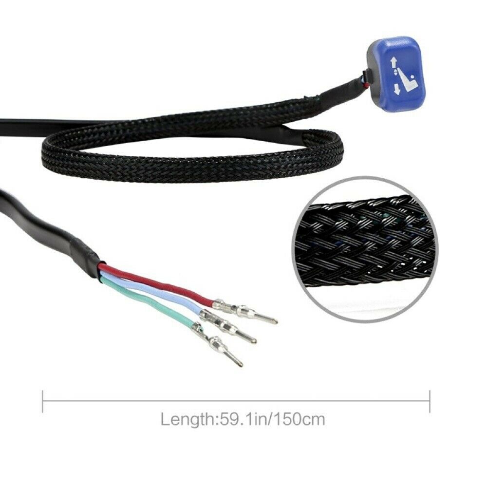 POWEROB TEC 5006358 Trim Tilt Switch Replace Johnson Evinrude OMC Outboard Motor Side Mount