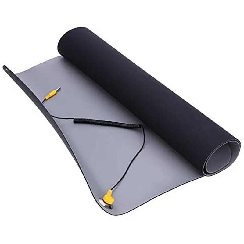 700X500X2.0mm Anti-Statische Mat + Grond Draad + Esd Pols Voor Mobiele Computer Reparatie Antistatische Deken, Esd Mat